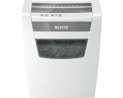 Leitz IQ Home Office Papierversnipperaar voor Thuis - P4 Snippers - Tot 10 Vel - 23L - Wit