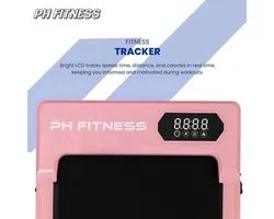 Loopband – Wandelband – Walking Pad – Hardloopband – Treadmill – Inklapbaar Design – 1,3 PK Motor 1-8 km/u – Bluetooth Met FitShow App