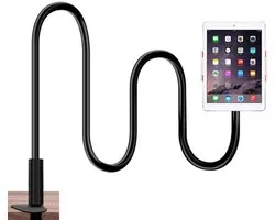 Daity 1 stuk - Tabletstandaard voor naast het bed - verstelbare flexibele arm - tabletklem - compatibel met iPad Air Mini - Galaxy Tabs- Kindle Fire- Switch of andere apparaten van 4,7-10,5 inch (75 cm)