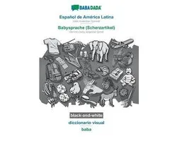 Español de América Latina - Babysprache (Scherzartikel), diccionario visual, BW