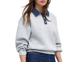 Onlscarlet L/S Polo Mix Sweat Ub Pr