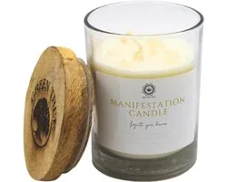 Bougie de manifestation de nettoyage d’arbre vert - Bougie de manifestation -
