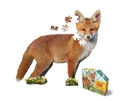 Madd Capp - Konturpuzzle Junior Fuchs 100 XL Teile