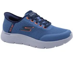 Mocassins Skechers Go Walk Flex - Netro - Chaussures à enfiler - Bleu marine