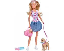 Simba Toys Steffi LOVE Puppy Walk