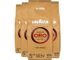 Lavazza Qualità Oro café en grains, 4 x 500 g