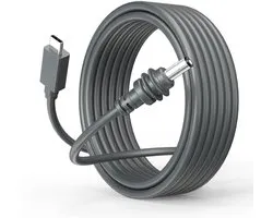 USB-C naar DC Stroomkabel - 3 meter - Type-C Invoer naar DC 20V 5A Barrel Jack Kabel - PVC Zuiver Koper 18AWG IP68 Waterbestendig - Geschikt voor 100W PD Oplader & PD Power Bank geschikt voor Starlink Mini - USB type C naar DC