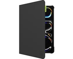 Gecko Covers - Tablet Hoes / Cover gemaakt van Cactusschil geschikt voor iPad Pro 11 (2025 / 2024) M5 / M4 - Slaap/Wake functie - Zwart