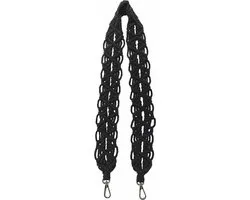 MyoMy- My Bag Strap- Macrame Black