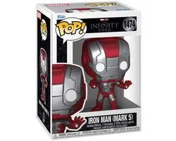 POP! Figures Iron Man Iron Man (Mark 5) vinylfiguur 1474 Unisex Funko Pop! - meerkleurig - Standard