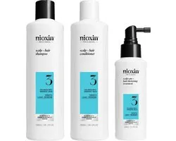 Nioxin System 3 - Loyalty Kit - voor Gekleurd Haar - Anti Haaruitval - Dunner Wordend Haar - 300+300+100ml