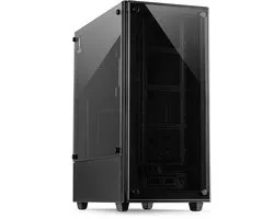 Inter-Tech C-303 Mirror Full Tower Zwart