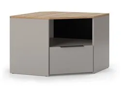 Vicco Wido Meuble TV – 68 x 50 cm Grijs
