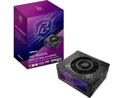 ASRock Phantom Gaming PG-1600G - 1 600 W Cybenetics ETA Platinum 230 V - entièrement modulaire