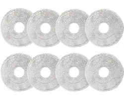 Dweilpads Geschikt voor Dreame L10s Ultra, L10 Ultra, L10s Pro, X40 Ultra, X50 Ultra, L40 Ultra en Xiaomi S10+, X10+ - 8-pack