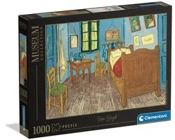 Clementoni - Puzzel - 1000 Stukjes - Museum Chambre Arles Van Gogh - Puzzel Voor Volwassenen