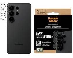 PanzerGlass Screenprotector geschikt voor Samsung Galaxy S26 Ultra Glazen | PanzerGlass Hoops Camera Lens Protector - Case Friendly