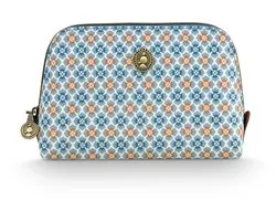 Pip Studio Trousse de Toilette Coby Trousse de Toilette Triangle Petit Mojo Blue