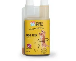 Excellent Dog Flex complément alimentaire pour chiens - 500 ml - Renforce les tendons, les ligaments et favorise le maintien du cartilage - Compléments alimentaires pour chiens