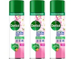 Dettol All-In-One Disinfectant Spray orchard blossom - 3x300ml