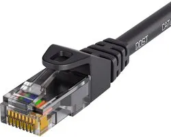 UBCPro - Câble Patch UTP CAT6 Zwart 10M Avec Connecteurs RJ45