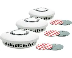 Détecteurs de fumée FireAngel WST-630-BNLT + kit de montage magnétique, lot de 3 pièces - Connexion sans fil