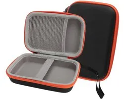 Dailygoods- Gameconsole-hoes met harde schaal - Draagtas - Handheld gaming organizer - Gaasvak - Grote capaciteit - Compatibel met R36S/R40S PRO/Miyoo Mini Plus/RG35XXSP/RG353V/RG35XX