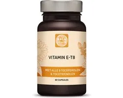 Vitamine E T8 Compleet - 60 capsules - Bevat alle 8 verschillende vormen van Vitamine E - Alle 8 tocotriënolen en tocoferolen - Kala Health