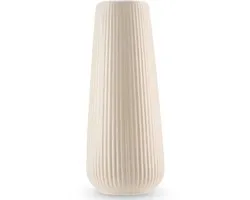 Easyplants | Vase Dust 20 cm beige | Céramique | Rectangle | beige | Style japonais | Vase Design
