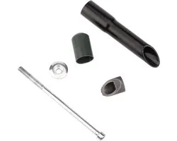 LGEGE Bicycle Quill Stem Adapter, Adjustable Bicycle Front Fork Extension Tube 1 in to 2.8cm for 1-1/8 inch Screwless - ShopVlot