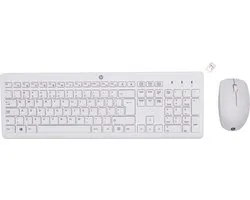 HP 230 - Draadloos Toetsenbord en Muis - Qwerty - Wit