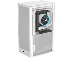 Computer Behuizing - PC Case Mini-ITX - PC Bouwen - Hoge Luchtstroom - 20.7 Liter - Zwart