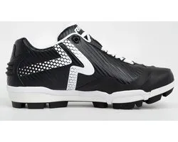 Ringor - Rip-IT - MLB - Softbal - Pro - Softbal Schoenen - Kunststof Spikes - Zwart - US 11/EU 42,5