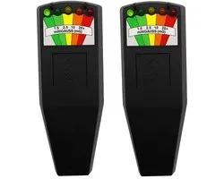 2 stuks - K2 Meter - K2 Meter Ghost En Spirit Box - Ghost Hunting - EMF Meter - EMF Detector - K2 EMF - Stralingsmeter - Spirit Box - HSP - Hoogsensitief - Geesten Detectie Apparaat - Handheld EMF-detector - Zwart