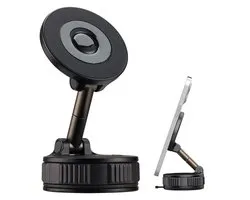 imoshion Telefoonhouder Auto Magnetisch - Geschikt voor MagSafe - Krachtige Zuignap voor Dashboard / Raam - 360° draaibaar - GSM houder