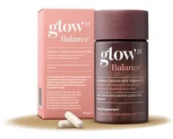Glow25® Balance - 3-in-1 Formule - biotisch supplement - voor een rustige buik & energie
