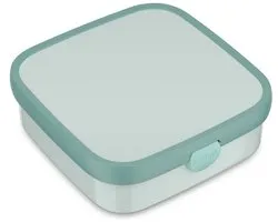 Mepal Bento lunchbox groot Campus - 1.25 l - Inclusief 2 uitneembare lekdichte bentobakjes & vorkje - Cool mint