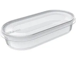 Conteneur en plastique pour la congélation des aliments Plast Team 0/19x9x3,9cm Helsinki