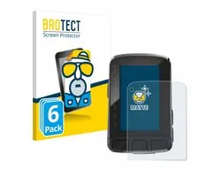 BROTECT - Screenprotector voor Wahoo Elemnt Roam V2 GPS - Folie Beschermfolie matte 6 Stuks