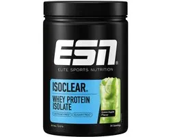 Isolat de lactosérum ESN ISOCLEAR, Apple verte, 908 g, protéine de lactosérum transparente