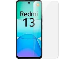 Screen Protector - Geschikt voor Xiaomi Redmi 13 / Poco M6 4G Screen Protector - 9H Tempered Glass - Transparant