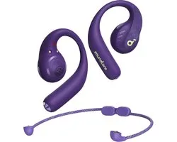 soundcore by Anker AeroFit Pro Wireless Open Earplugs - Draadloze Open-Ear Oordopjes - Zeer Comfortabel - Stevige Pasvorm - Ergonomisch Design - Rijk Geluid met LDAC - Bluetooth 5.3 - IPX5 Waterdicht - 46 Uur Speeltijd - Appbediening