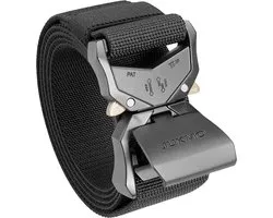 JUKMO Tactical Belt, Hiking Military Rigger 1.5" Nylon Web Work Belt with Heavy Duty Quick Release Buckle - ShopVlot