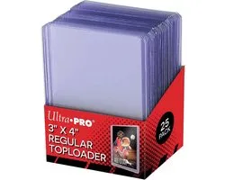 Ultra Pro - Protèges Cartes Standard - Toploader Transparent Regular Ultra Clear par 25 (77 x 100 mm)