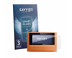 3 Stuks Savvies Screenprotector - geschikt voor FiiO SnowSky Echo - beschermfolie glas transparant