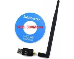 USB Wireless Network Card WiFi LAN Adapter 300 Mbps