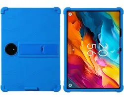 Case for TCL NXTPAPER 14 Tablet 33.8 cm, Adjustable Soft Silicone Kid Friendly Protective Cover, Dark Blue - ShopVlot