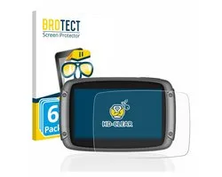 BROTECT - Screenprotector voor TomTom Rider 500 / 550 - Folie Beschermfolie transparant 6 Stuks