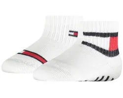 Tommy Hilfiger Babysokken Tommy Flag Wit