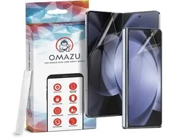 Google Pixel 10 Pro Fold, OMAZU 3D Flex TPU Screenprotector, 2 Pack (100% vingerafdruk scanner compatible) met kras herstellende coating, Edge to Edge bescherming, Geen Glazen protector